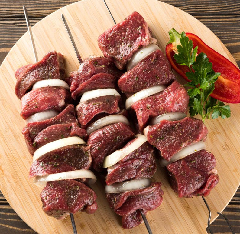 Ընտրված գառի մսի (խորոված)